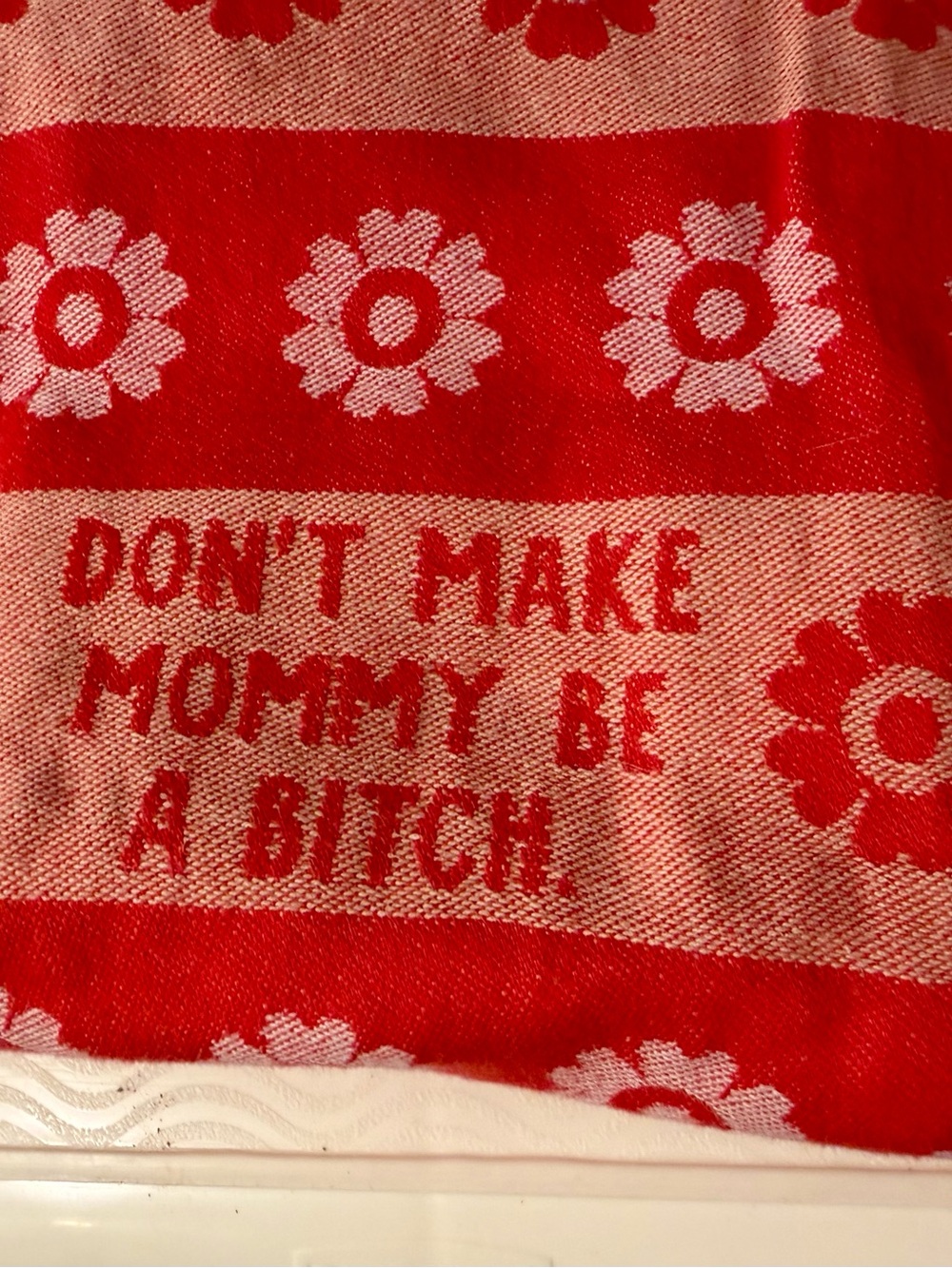 Red Tea Towel